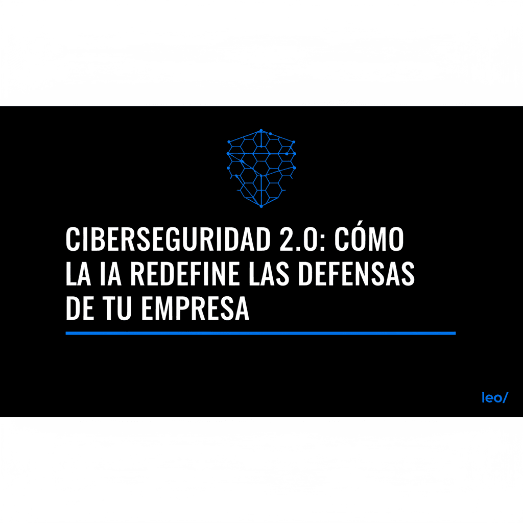 Ciberseguridad 2.0: Cómo la IA redefine las defensas de tu empresa